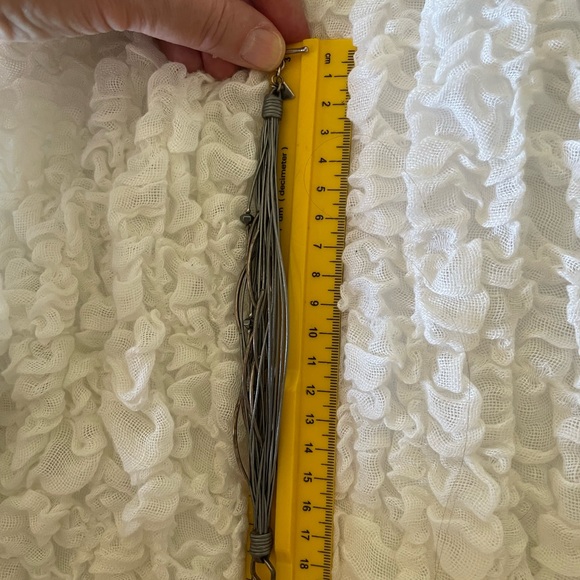 SILPADA leather bracelet with real silver and hematite - Picture 4 of 7